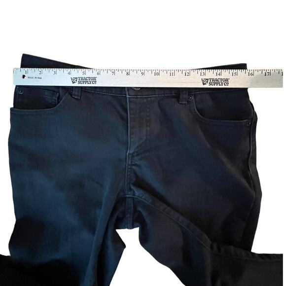 Chico's Platinum Denim Black Jeans Cotton & Spandex Blend Woman's Size 0 - Picture 8 of 8